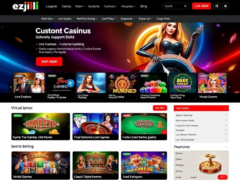 Discover Ezjili.com, the premier online gambling destination for casino games, slots, poker, and virtual sports. Explore game guides, promotions, and trusted betting options—all on Ezjili's official site.